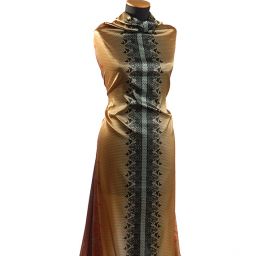 Atlas jemný grafický design motýlci/květy malý