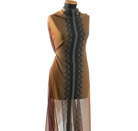 Žoržet jemný grafický design motýlci/květy malý