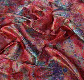 Atlas nevšední abstraktní motiv červená