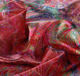 Atlas nevšední abstraktní motiv červená