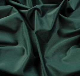 Sametová dekorační látka tmavě zelená