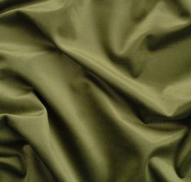Sametová dekorační látka zelená