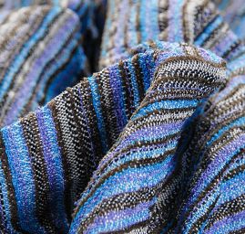 Látka design Art Fabrics kostýmovka vlna směs modrošedá