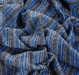 Látka design Art Fabrics kostýmovka vlna směs modrošedá