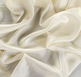 Podšívka směs viskoza acetát vanilkové barvy