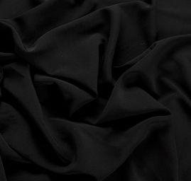 Kostýmová látka puržná černá