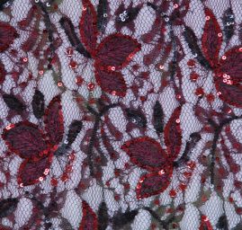 Exkluzivní krajka zelenovínová