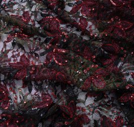 Exkluzivní krajka zelenovínová