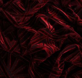 Krajka tylová sametová aplikace vínová