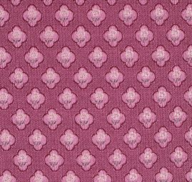 Brokát nepružný drobný ornament starorůžová