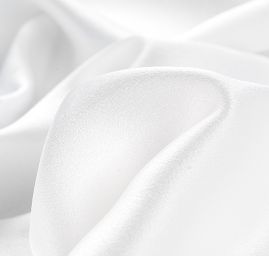 Krepsatén hedvábný slonová kost