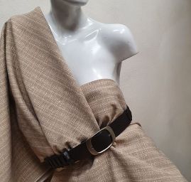 Dekoračné látka Buret Plain cream