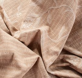 Dekorační látka Buret Plain cream