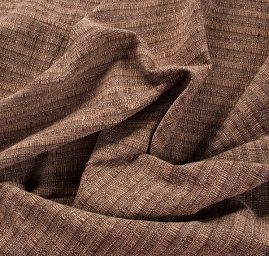 Dekorační látka Buret Plain brown