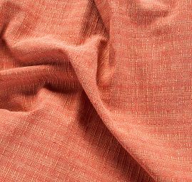 Dekorační látka Buret Plain terracota