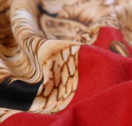 Kupón pevnější úplet hlavicový motiv