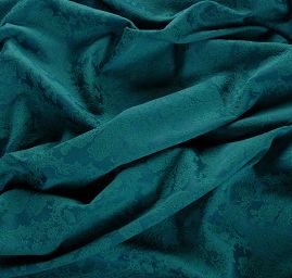 Brokát žakár petrolej