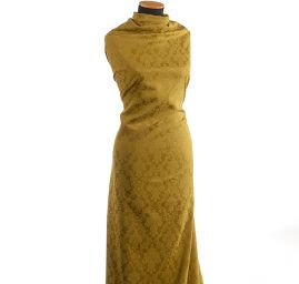 Brokát žakár oliva zelený