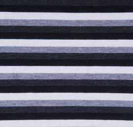 Úplet vzor pouržek černá/šedá/bílá