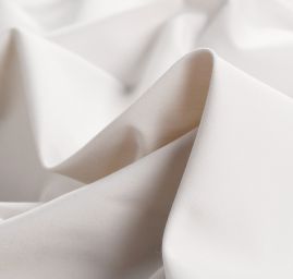 Plášťová látka vodoodpudivá světle šedobéžová