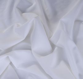 Letné kostýmová látka matná slonová kosť