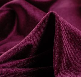 Samet pružný velvet lesk tm.fialová