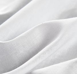 Etamín jemná bavlněná látka bílá