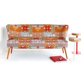 Látka retro vzor patchwork