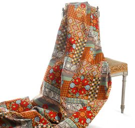 Látka retro vzor patchwork