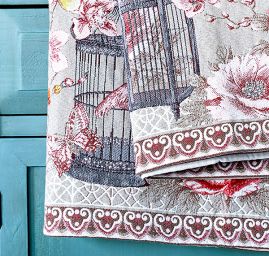 Látka dekorační orientální vzor