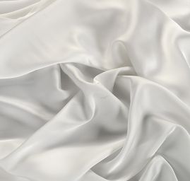 Satén imitace hedvábí slonová kost