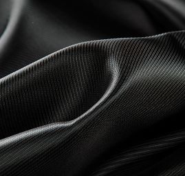 Podšívka pevnější kabátová acetát černá antracit