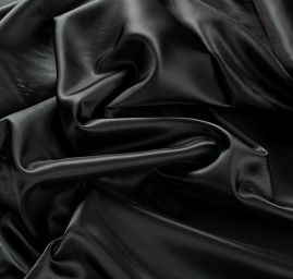 Podšívka pevnější kabátová acetát černá antracit