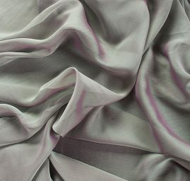 Šifon šanžánový zelenovínový