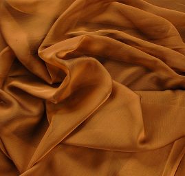 Šifon šanžán hnědočerný