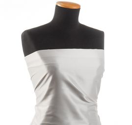 Taft perlový lomená bílá