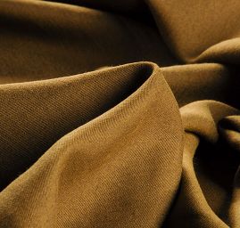 Viskozová látka směs khaki hnědá