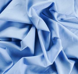 Len střední síly blankytně modrá