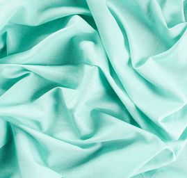 Len střední síly světle tyrkysový