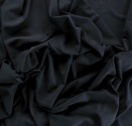 Kostýmová letní látka směs tmavě modrá