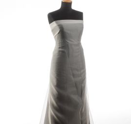 Organza jednobarevná smetanová