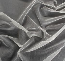 Tyl jemný splývavý smetanový šíře 160 cm