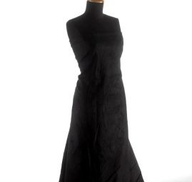 Manšetr pružný bavlněný černý