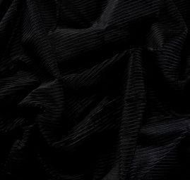 Manšetr pružný bavlněný černý