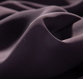 Pružná látka viskoza směs hladká tm. hnědá