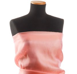 Organza jednobarevná růžovo-zlatá