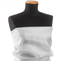 Organza jednobarevná v barvě šedé