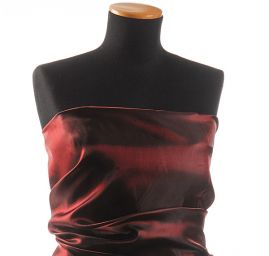 Organza šanžán vínovočerná