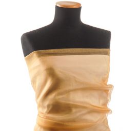 Organza jednobarevná zlatá