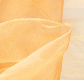 Organza jednobarevná zlatá